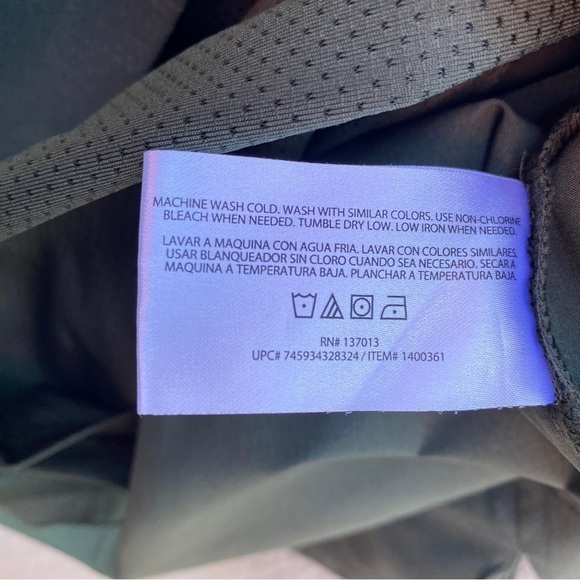 Orvis Stretch Travel Skort Embossed Camo Print Sz XL - Picture 10 of 11